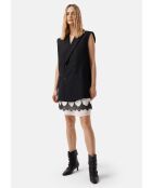Dark Side Bloom zwarte leren laarzen