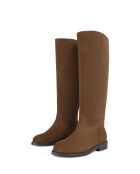 Mr. Jones Maxi-Stiefel aus karamellfarbenem Leder