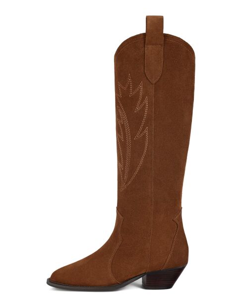 Let'S Get Lost Caramel Wildlederstiefel