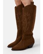 Let'S Get Lost Caramel Wildlederstiefel