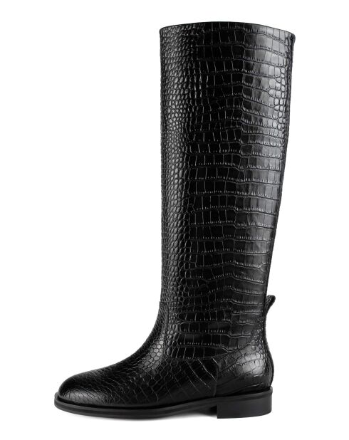 Count On Me schwarze Lederstiefel