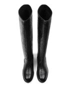 Count On Me schwarze Lederstiefel