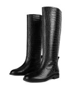 Count On Me schwarze Lederstiefel
