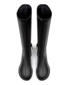 Bottes en cuir Aurora'S Shine noires