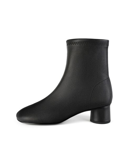 Bottines en cuir Luminous Fade noires