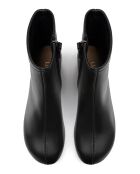 Bottines en cuir Luminous Fade noires