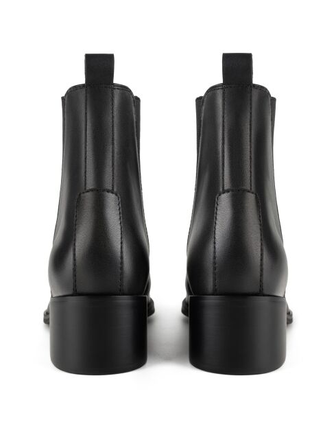 Bottines en cuir Galactic Mist noires