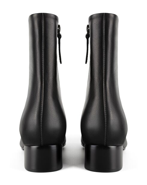 Bottines en cuir Raven Glide noires