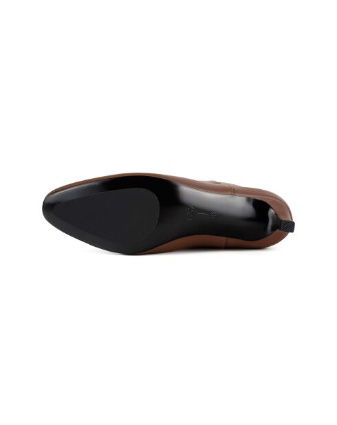 Stivali in pelle marrone Easy To Achieve