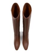Stivali in pelle marrone Easy To Achieve