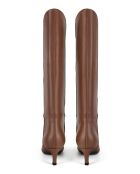Stivali in pelle marrone Easy To Achieve
