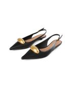 Escarpins en cuir Stay Another Day noires