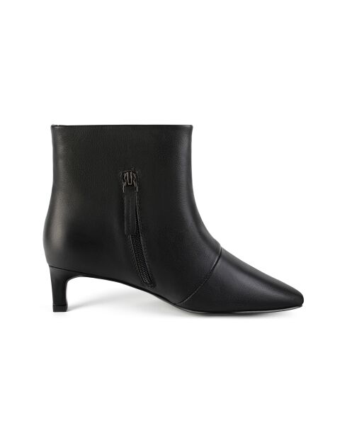 Bottines en cuir Twilight Glimmer noires