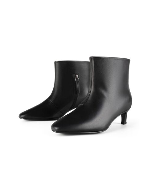 Bottines en cuir Twilight Glimmer noires