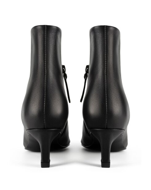 Bottines en cuir Twilight Glimmer noires