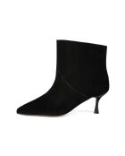 Superluminale schwarze Wildlederstiefel