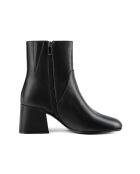 Bottines en cuir Fill Me Up noires