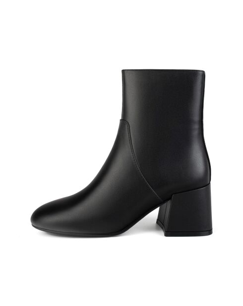 Bottines en cuir Fill Me Up noires