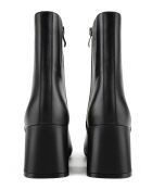 Bottines en cuir Fill Me Up noires