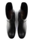Bottines en cuir Fill Me Up noires