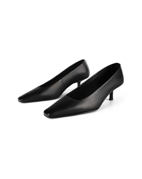 Escarpins en cuir Twinkle Step noirs