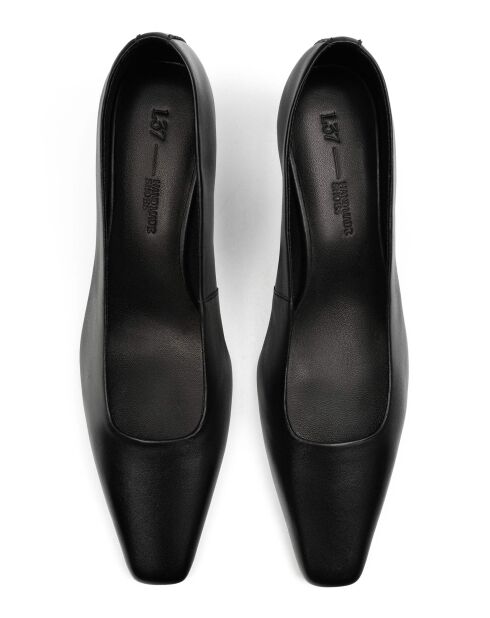Escarpins en cuir Twinkle Step noirs