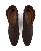 Bottines en cuir Texas Wind marron
