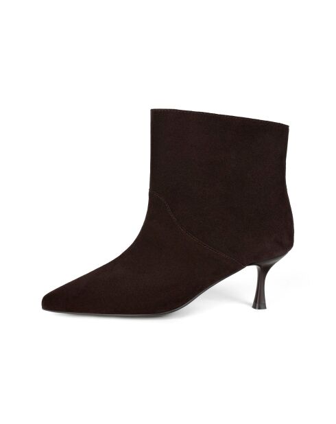 Superluminale braune Wildlederstiefel