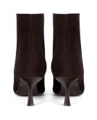Superluminale braune Wildlederstiefel