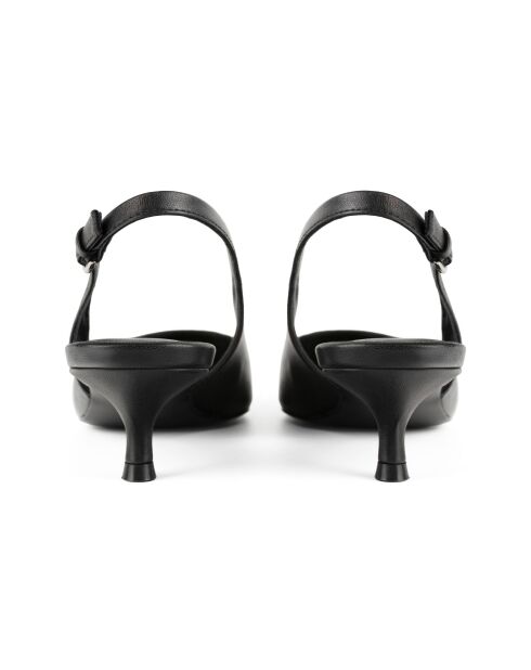 Escarpins en cuir Elegance Essence noirs