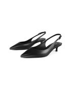 Escarpins en cuir Elegance Essence noirs