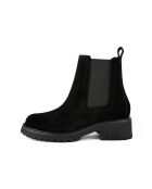Bottines en cuir suède From The Best noires