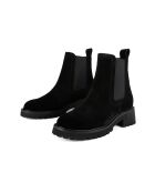 Bottines en cuir suède From The Best noires
