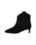 Bottines en cuir Texas Wind noires
