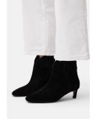 Bottines en cuir Texas Wind noires