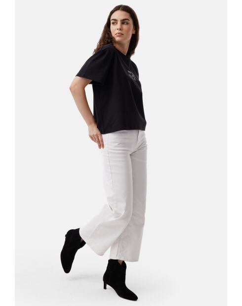 Bottines en cuir Texas Wind noires
