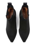 Schwarze Wildlederstiefel Northern Star