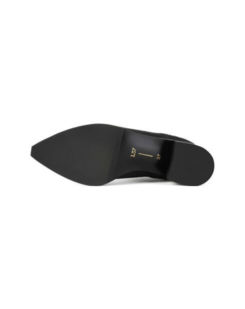 Schwarze Wildlederstiefel Northern Star