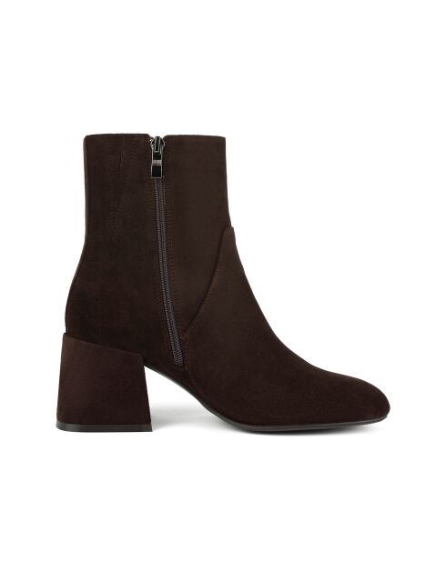 Bottines en cuir Fill Me Up marron
