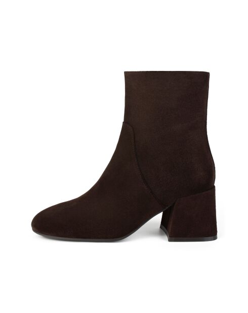 Bottines en cuir Fill Me Up marron