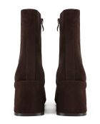 Bottines en cuir Fill Me Up marron