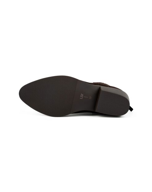 Botas marrones de gamuza Flashback