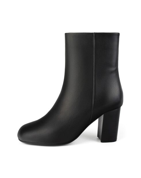 Bottines en cuir Canyon Road noires