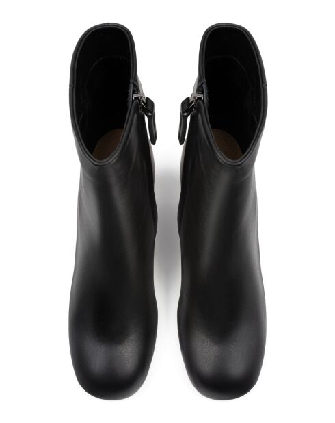Bottines en cuir Canyon Road noires