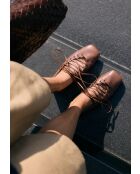 Ballerines en cuir In The Shade Of You marron