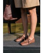 Ballerines en cuir In The Shade Of You marron