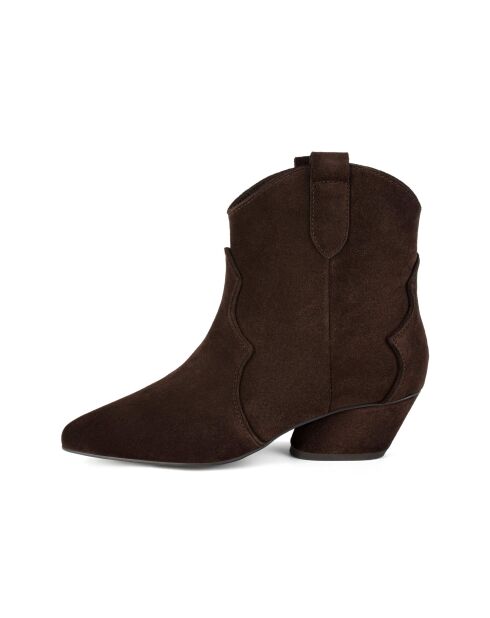 Braune Wildlederstiefel Starry Path