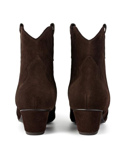 Braune Wildlederstiefel Starry Path