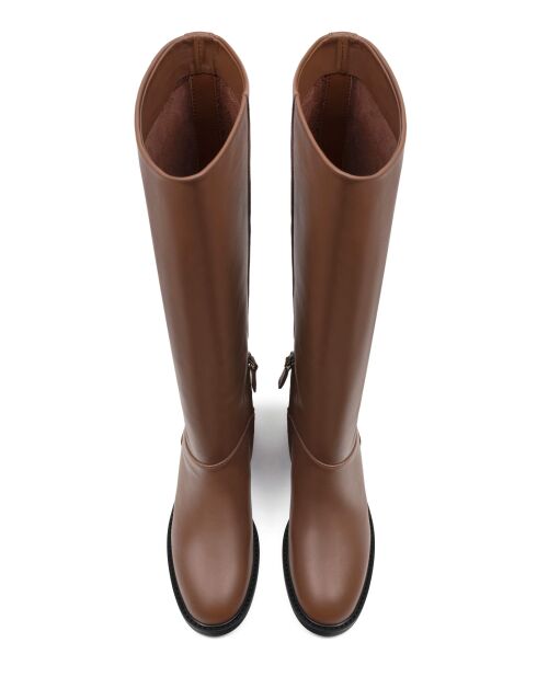 Bottes en cuir Simple Boots marron