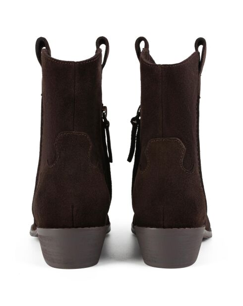 Braune Lederstiefel Walk Between Stars